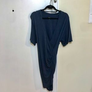 Banana Republic Navy Wrap Dress